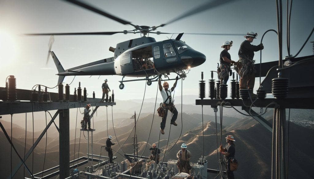 How to Become a Helicopter Lineman: High-Voltage Career