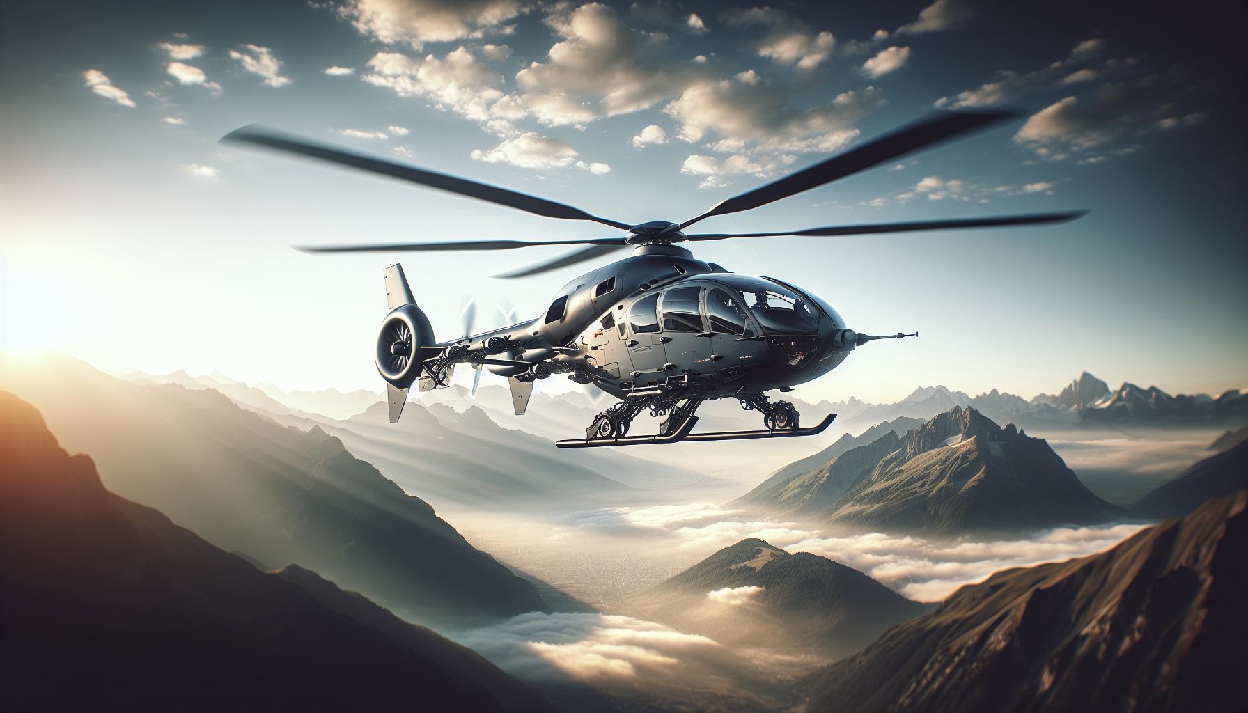 Advanced Helicopter Technologies for Higher Flights