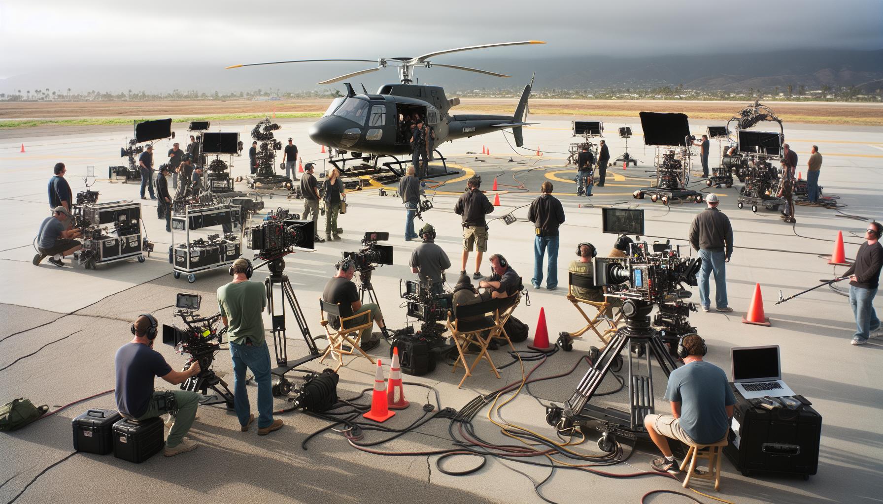 Behind the Scenes: Airwolf's Filming Techniques