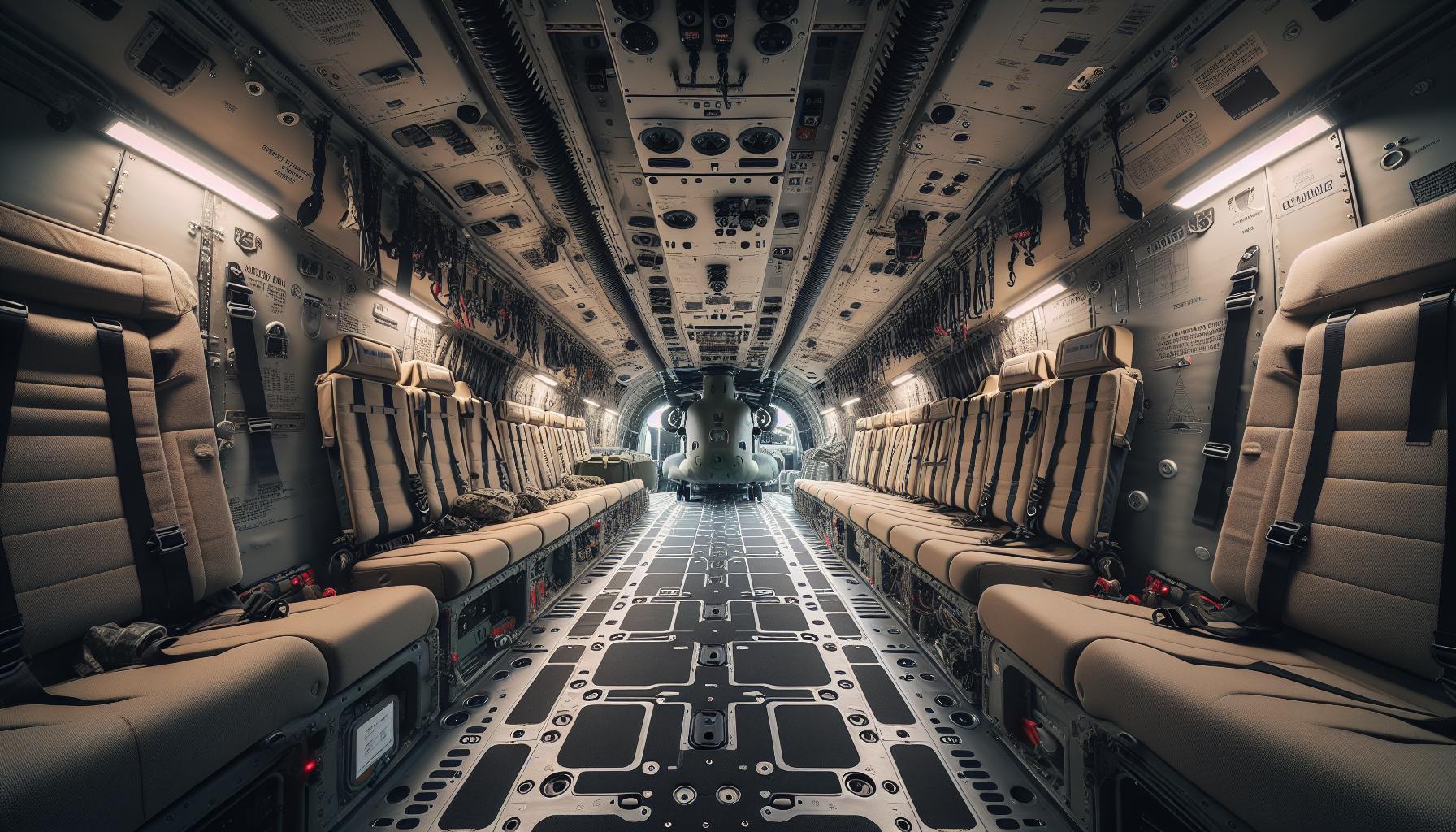 What Does a Chinook Helicopter Look Like? Twin-Rotor Design 1 A Closer Look at the Chinook's Interior Layout