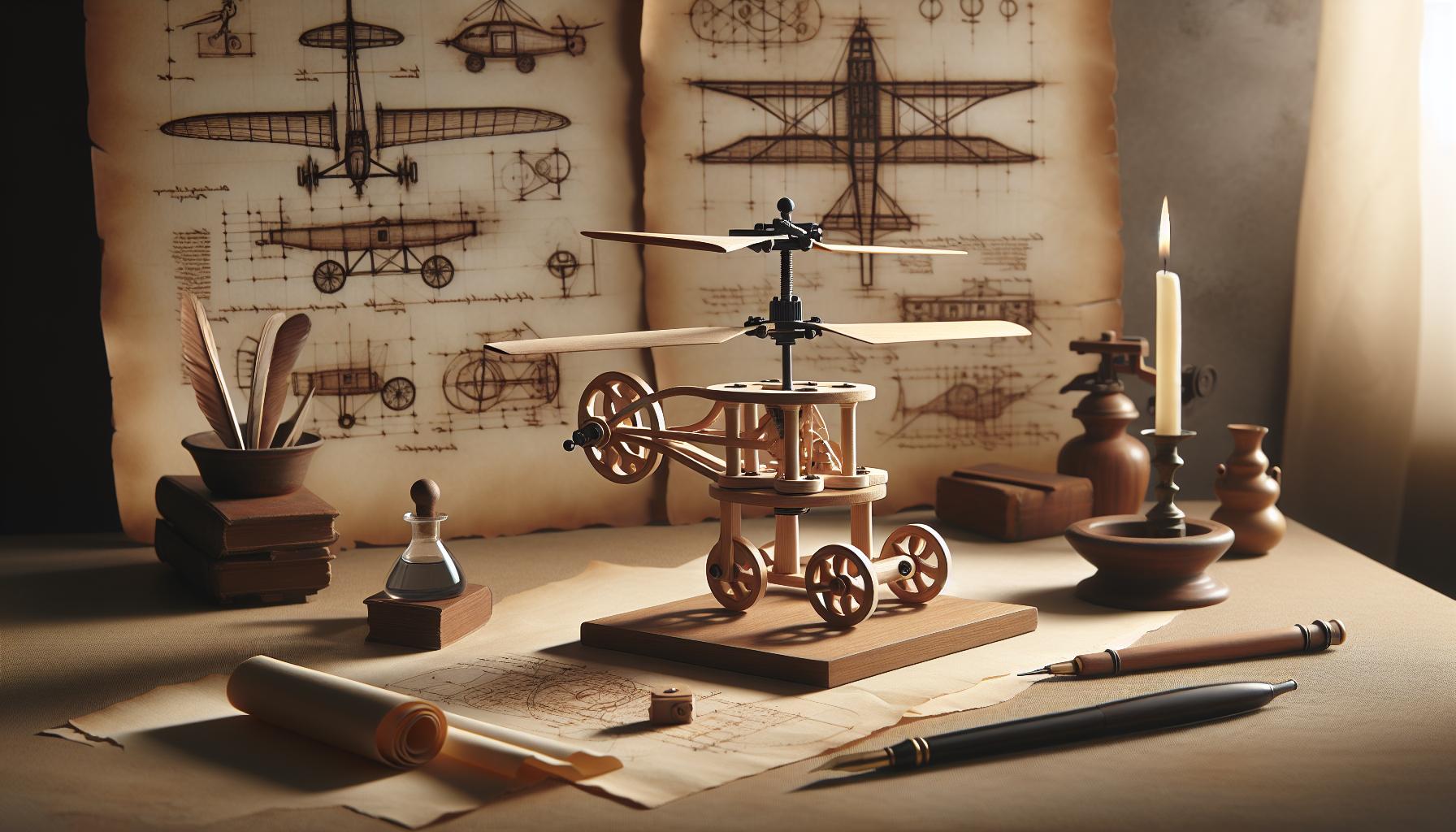 Did Leonardo da Vinci Really Design the Helicopter?