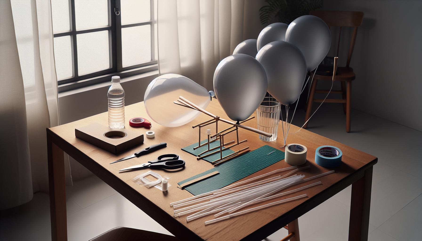 How to Make Balloon Helicopter: Fun DIY Project Guide 2 Essential Materials for Your DIY Balloon Helicopter