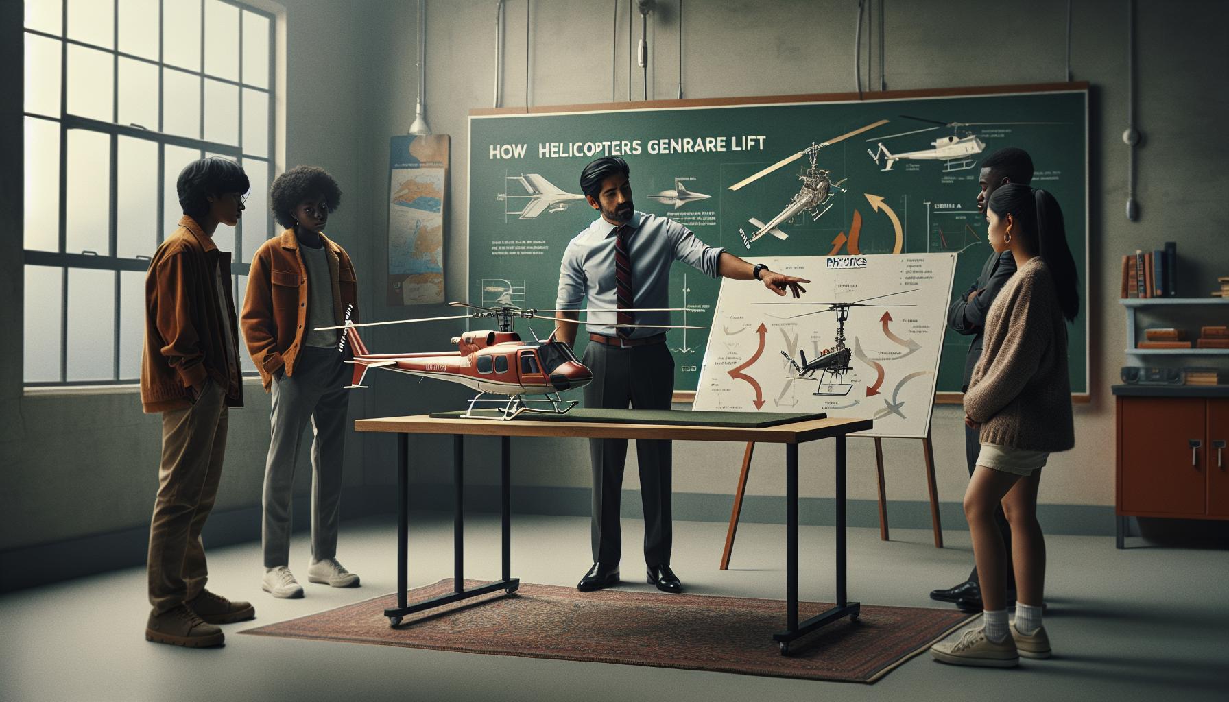 How Helicopters Generate Lift: The Science Explained