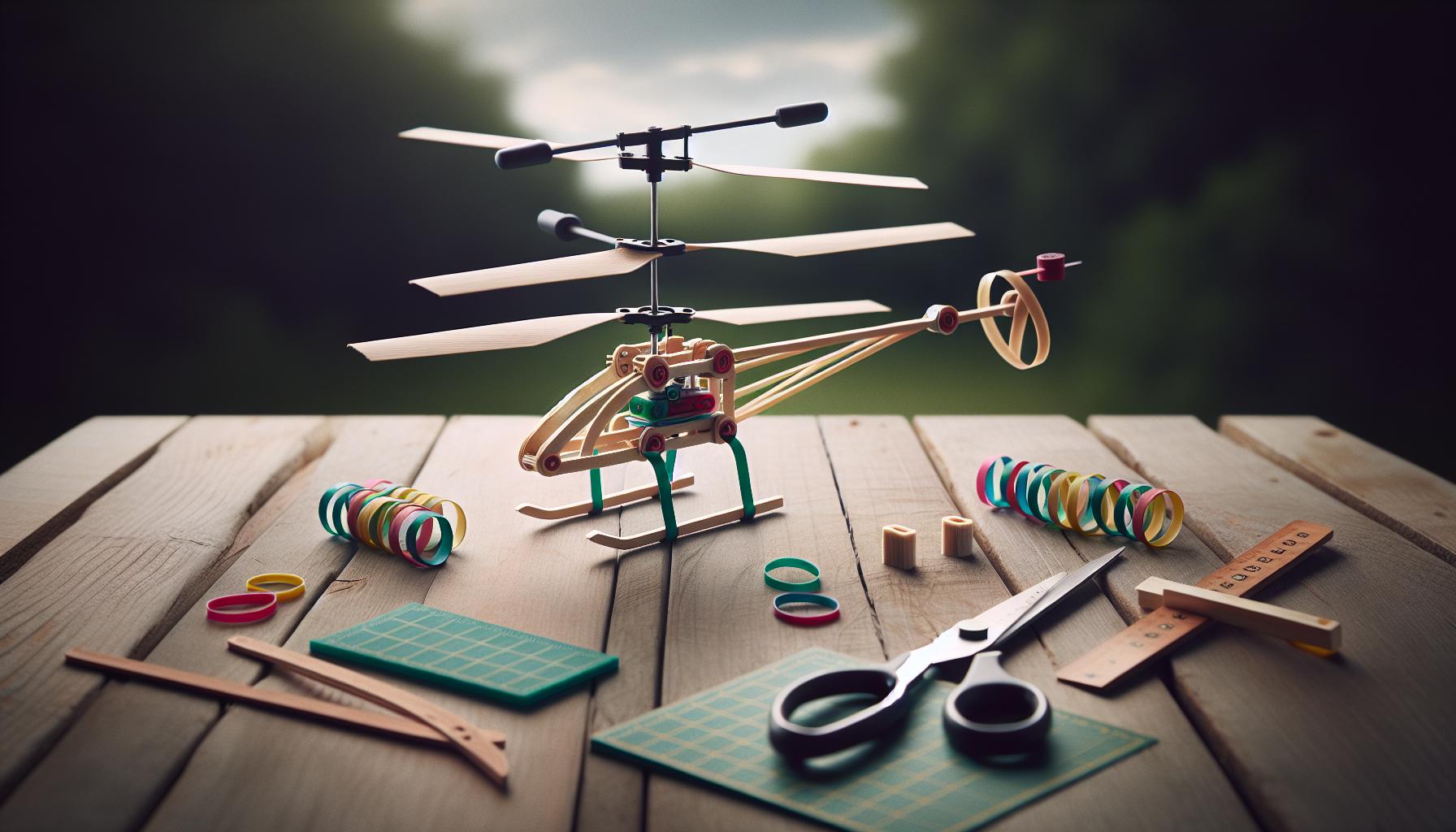 How to Launch Rubber Band Helicopter Toy (Fun Guide) 1 How Rubber Band Helicopters Work: The Science Behind Flight