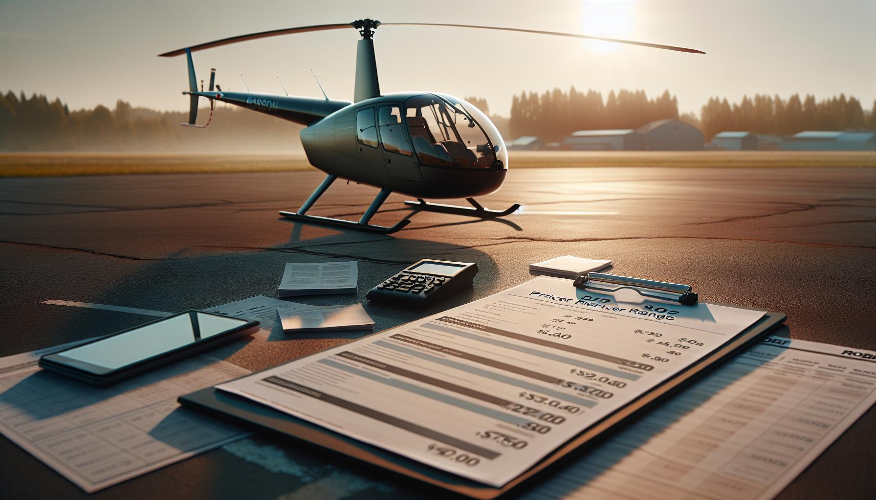 How Much Does a Robinson Helicopter Cost? Model Price Guide 2 Price Range of Popular Robinson Helicopter Models