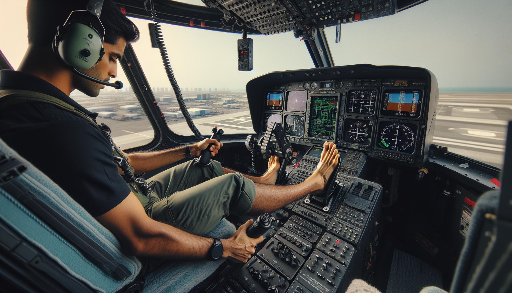 Can You Fly a Helicopter With Your Feet? Pedal Control Facts 3 The Role of Foot Controls in Helicopter Flight