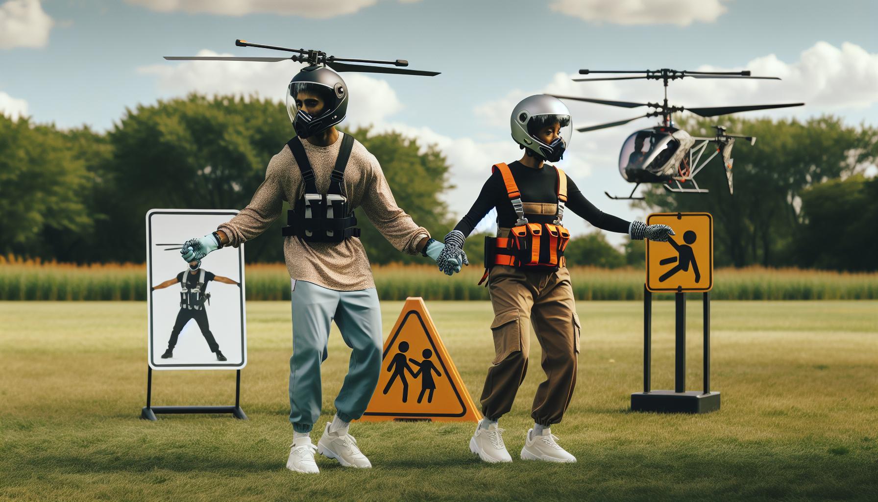 Safety Tips for Trying the TikTok Helicopter