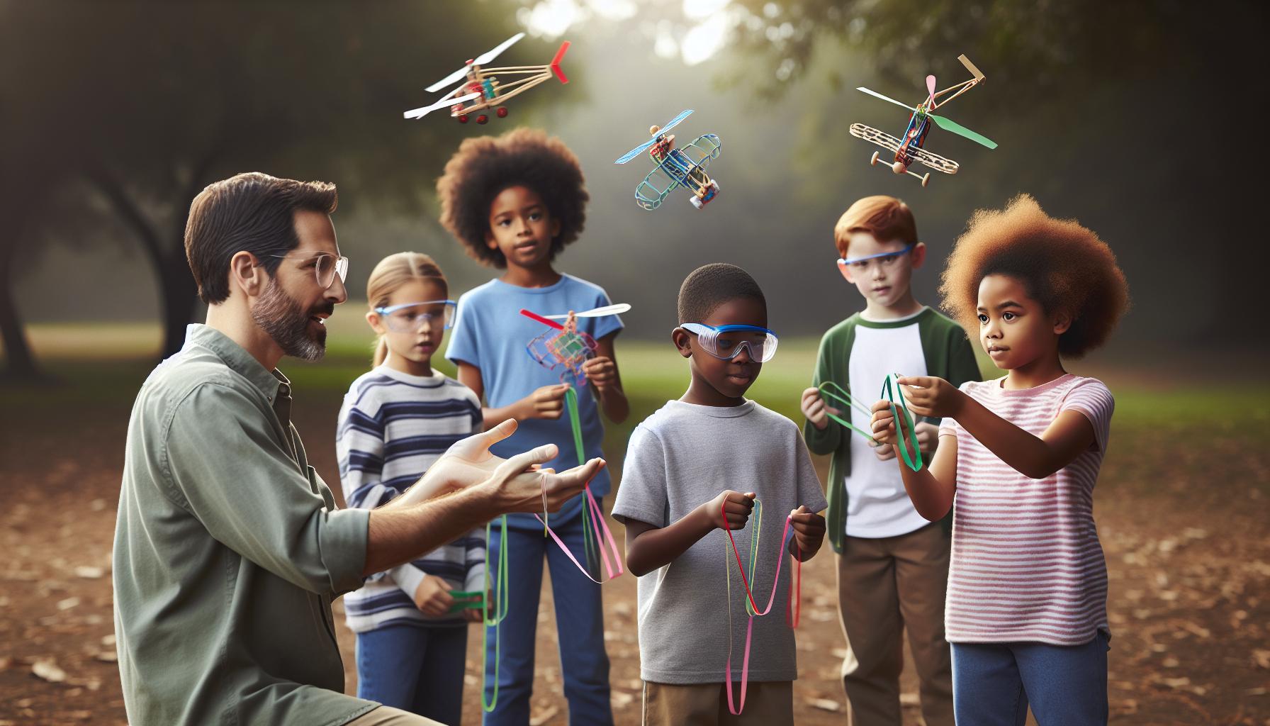 How to Launch Rubber Band Helicopter Toy (Fun Guide) 4 Safety Tips for Using Rubber Band Helicopters