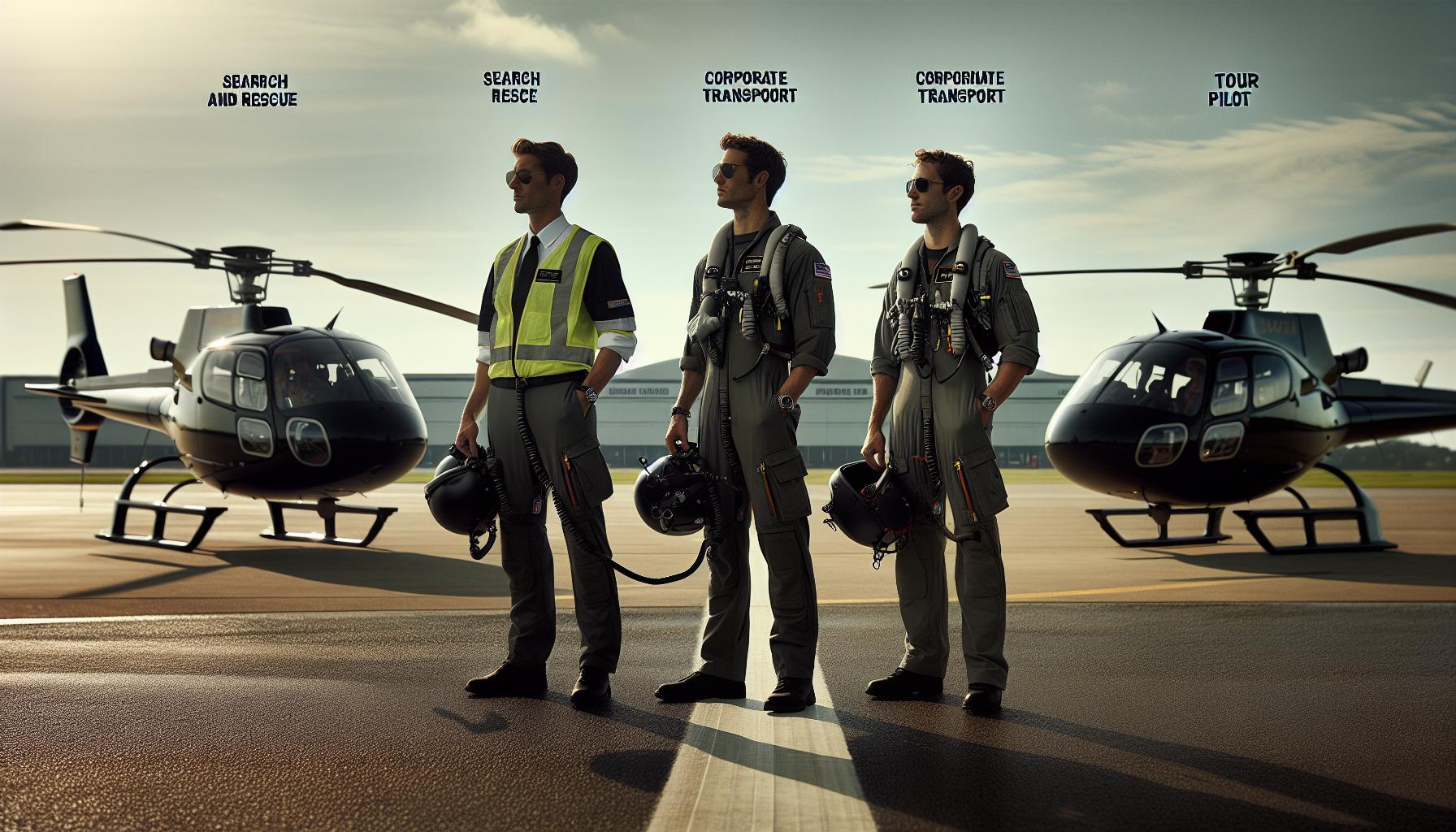 Specializations within Helicopter Piloting: Earnings Breakdown