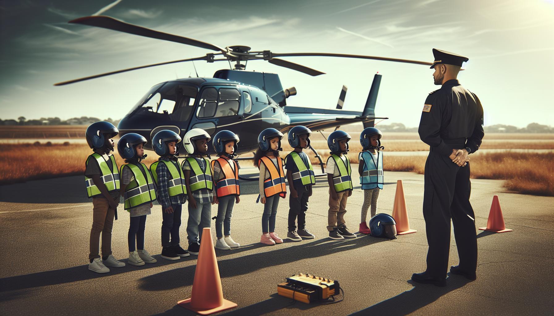 Why Do You Duck When Approaching a Helicopter? Safety First 4 Tips for Kids: Learning Helicopter Safety